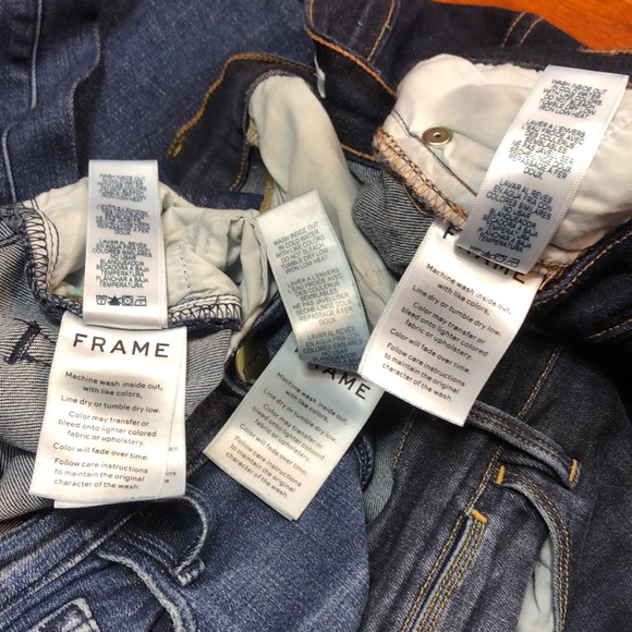 Frame High Risr Skinny Jeans Lot - Picture 13 of 15